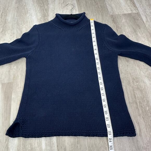 Quaker Marine Supply Co Women's Fisherman's Sweater in Navy Size XS - Picture 6 of 7